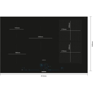 Индукционная варочная панель Siemens EX877NVV6E