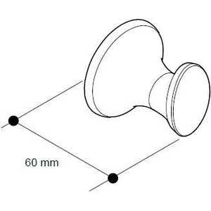 Крючок Jacob Delafon (E13433-CP)