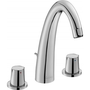 Смеситель для раковины Jacob Delafon Elevation на 3 отверстия, с донным клапаном (E18871-CP)