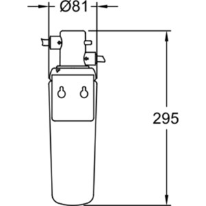 Сменный фильтр Jacob Delafon Carafe для смесителя (R8A360-NF)