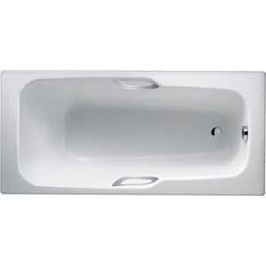 Чугунная ванна Jacob Delafon Prelude 160x70 с отверстиями для ручек (E2934-00)