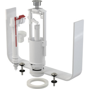 Выпускной комплект AlcaPlast 3/8"со стоп кнопкой (SA2000S 3/8" CHROM)