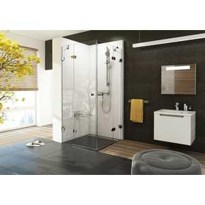 Душевой уголок Ravak Brilliant BSRV4 90x90x195 см, стекло прозрачное, профиль хром (1UV77A00Z1)