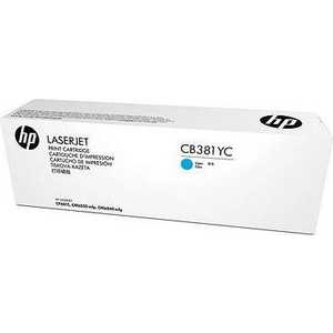 Картридж HP CB381YC голубой (CB381YC)