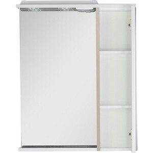 Зеркало-шкаф Aquanet Гретта 75 светлый дуб/белый (173986)