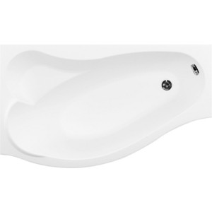 Акриловая ванна Aquanet Palma 170х100 L левая, с каркасом и панелью (205737, 176150)