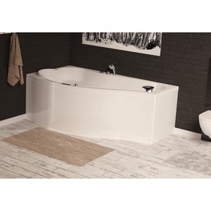 Акриловая ванна Aquanet Palma 170х100 L левая, с каркасом и панелью (205737, 176150)