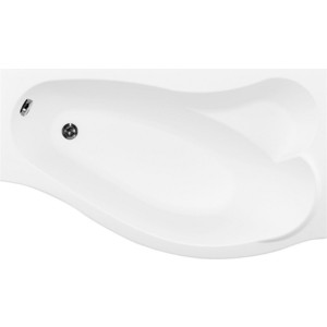 Акриловая ванна Aquanet Palma 170x100 R правая, с каркасом, без гидромассажа (205537)