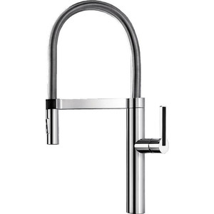 Смеситель для кухни Blanco Culina-S гибкий излив, нержавеющая сталь (517598)