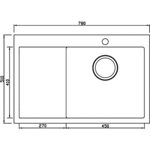 Кухонная мойка Seaman Eco Marino SMB-7851RS.A