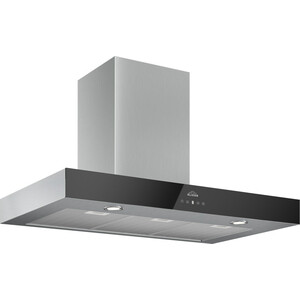 Вытяжка Elikor Агат 90Н-1000-Е4Д нержавеющая сталь/черный