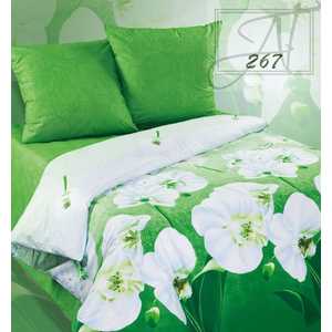 Постельное белье Экзотика 2-х спальный (5) импортная бязь (267)