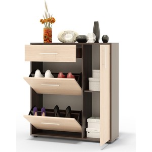 Тумба СОКОЛ ТП-4 венге/беленый дуб