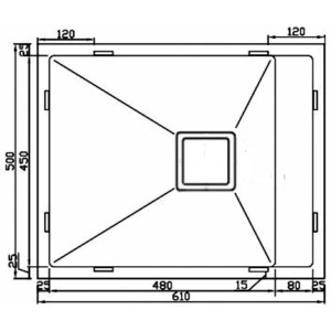 Кухонная мойка Seaman Eco Marino SMB-610XSQ.B