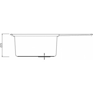 Кухонная мойка Seaman Eco Roma SMR-7850A.0 без отверстий