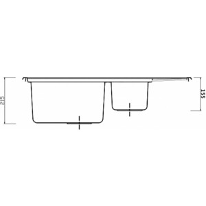 Кухонная мойка Seaman Eco Roma SMR-7850B.B