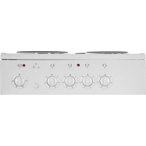 Электрическая плита de luxe 5004.12э (белая)