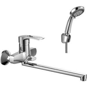 Смеситель для ванны Rossinka Silvermix с душем, хром (T40-32)