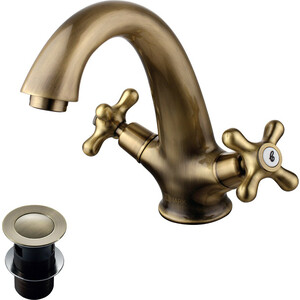Смеситель для раковины Lemark Vintage (LM2806B)