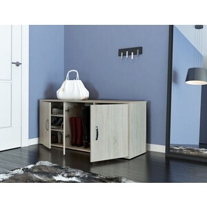 Обувница Мастер Лана-3 ПОЛ-3 (1С+2П) (дуб сонома)