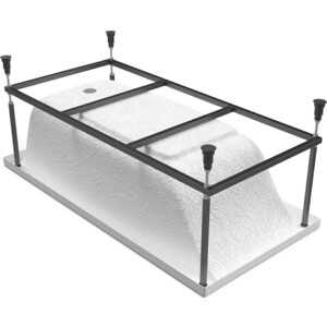 Каркас для ванны Cersanit Virgo 150х75 прямоугольный (K-RW-VIRGO*150n)