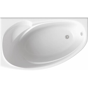 Акриловая ванна BAS Фэнтази 150х88 левая, с каркасом, без гидромассажа (В 00040)