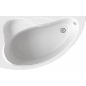 Акриловая ванна BAS Вектра 150х90 левая, с каркасом, фронтальная панель (В 00007, Э 00007)