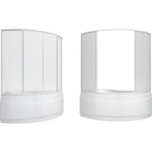 Акриловая ванна BAS Вектра 150х90 левая, с каркасом, без гидромассажа (В 00007)