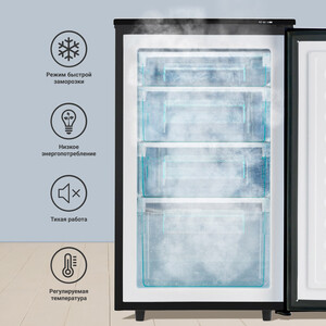 Морозильная камера Tesler RF-90 BLACK