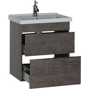 Тумба под раковину Aquanet Эвора 60 дуб антик (183000)