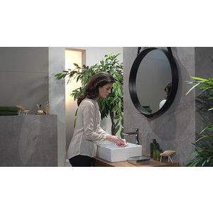 Смеситель для раковины Hansgrohe Talis E высокий, с донным клапаном, хром (71716000)