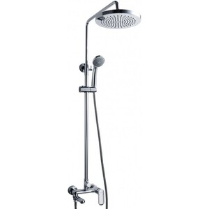 Душевая система Bravat Opal C со смесителем, хром (F6125183CP-A1-RUS / F6125183CP-A5-RUS)