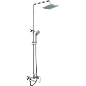 Душевая система Bravat Opal со смесителем, хром (F6125183CP-A-RUS / F6125183CP-A4-RUS)