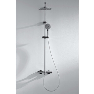 Душевая система Bravat Waterfall с термостатом, хром (F639114C-A2-RUS)