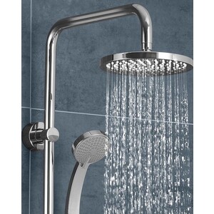 Душевая система Jacob Delafon July с термостатом, хром (E45716-CP)