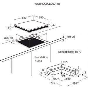 Электрическая варочная панель AEG HK 654070 IB