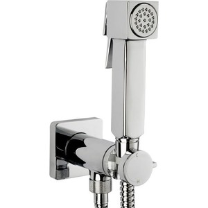 Смеситель для душа Bossini Cube Brass с гигиенической лейкой, встраиваемый, хром (E38001B.030)