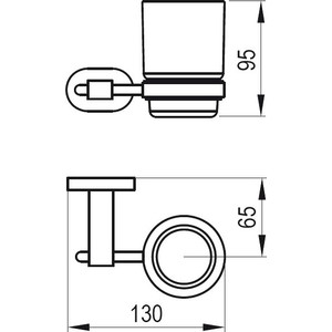 Стакан для ванной Ravak Chrome CR 210.00 (X07P188)