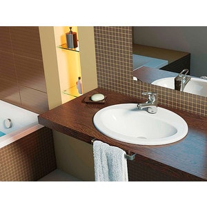 Раковина врезная Cersanit Calla 54х40 (S-UM-Cl/1-w) (60918)