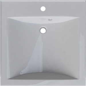 Раковина над стиральной машиной ALTASAN Grand 60х60 с кронштейнами и сливной системой (UPP60GRANDs)