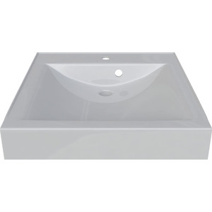 Раковина над стиральной машиной ALTASAN Grand 60х60 с кронштейнами и сливной системой (UPP60GRANDs)