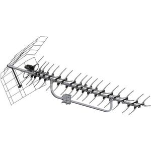 Антенна телевизионная РЭМО BAS X1174 MIDI-DX (наружная, активная, 36 дБ) серая
