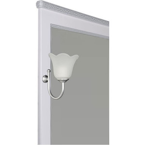 Зеркало Aquanet Валенса 110 белый краколет/серебро (180149)