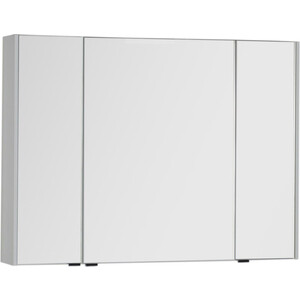 Зеркальный шкаф Aquanet Латина 100 белый (179636)