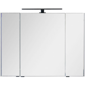 Зеркальный шкаф Aquanet Латина 100 белый (179636)