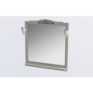 Зеркало Aquanet Амелия 100 орех, массив бука (175289)