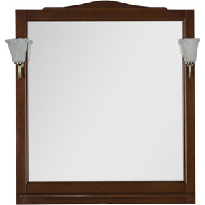 Зеркало Aquanet Амелия 90 орех, массив бука (175288)