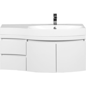 Тумба под раковину Aquanet Опера 115 R белая (169654)