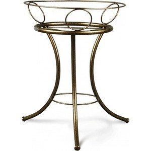 Подцветочница Sheffilton Песочные часы бронзовый/черный