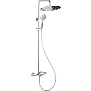 Душевая система Bravat Waterfall с термостатом, хром (F639114C-A5-RUS)